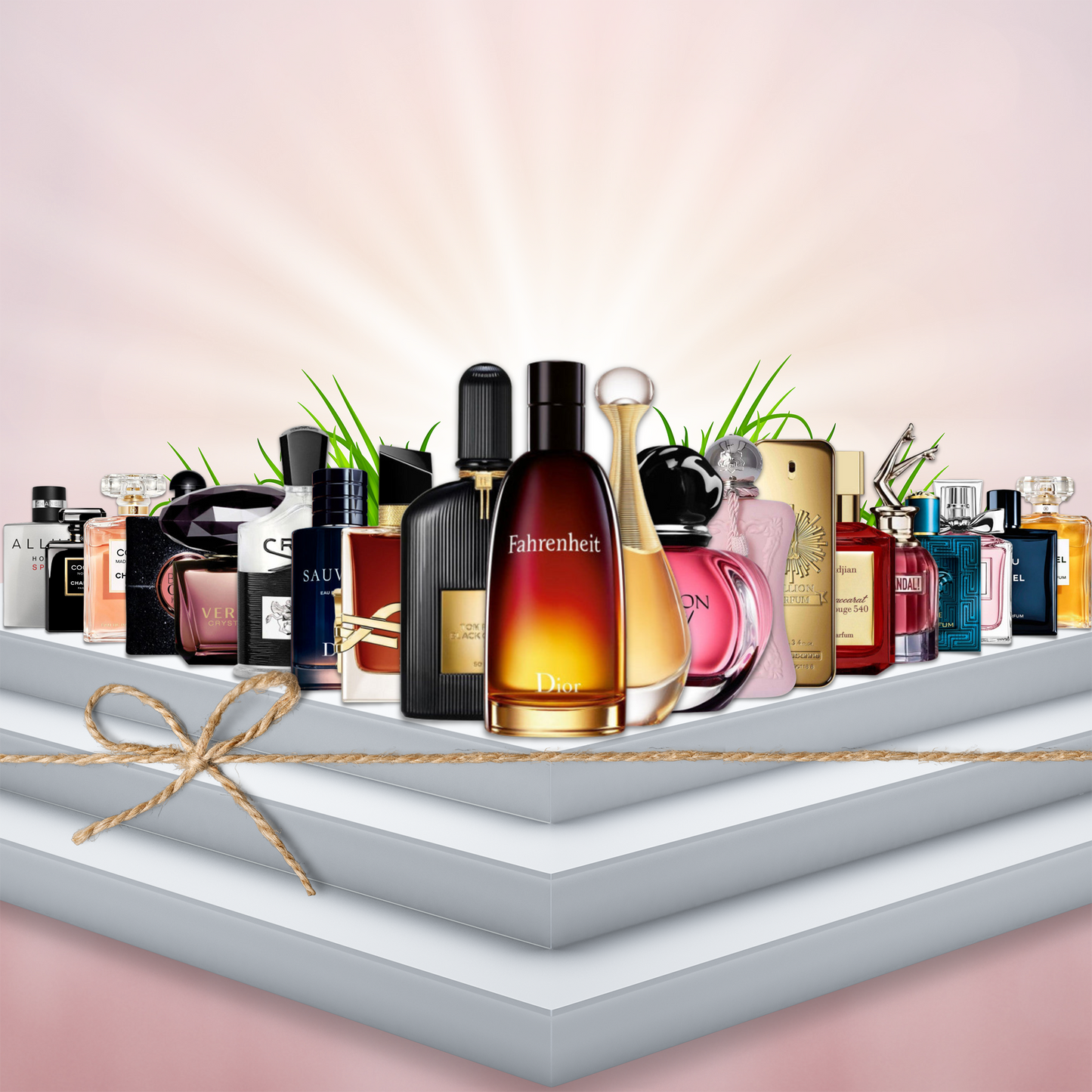 تشكيلة 20 عطور فاخرة للرجال والنساء - مجموعة متنوعة من أفضل العلامات التجارية